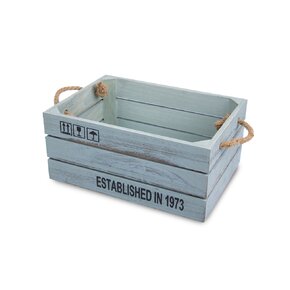 Dekoratívna bednička ZELENÁ 29x21x13 cm