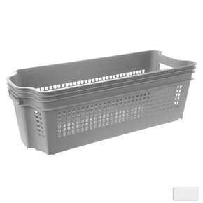 Košík Stack stohovať. kolieska 49,5x19x18 cm