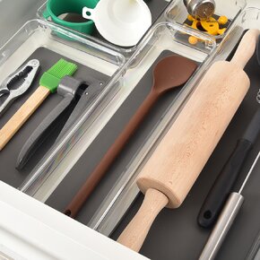 Košík-organizér GREY 32,5x9,3x4,8 cm