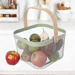 Košík GREENISH 27x24,5x16,5 cm