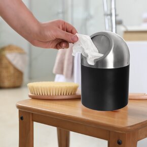 Odpadkový kôš BLACK 1,2 l