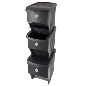 Odpadkový kôš na triedený odpad 3x22 l