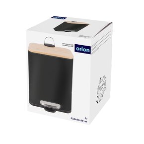 Odpadkový kôš BLACK 5 l