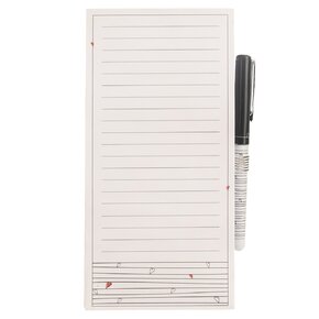 Blok s magnetom a perom na chladničku SRDIEČKA