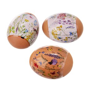 Fólia zmršťovacia na vajíčka kvety 12 ks