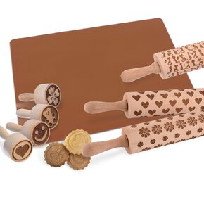 Vál na cesto 40x30 cm