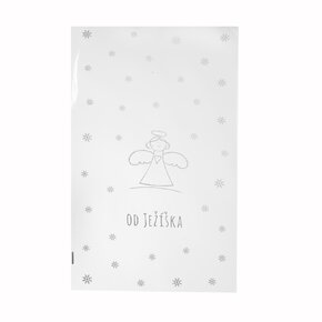 Darčekové vrecko ANJEL 35x20 cm 100 ks