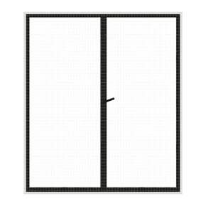 Sieť proti hmyzu okno 2x 130x150 cm biela