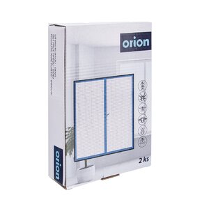 Sieť proti hmyzu okno 2x 130x150 cm biela