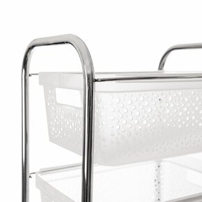 Regál s kolieskami 4 poschodia