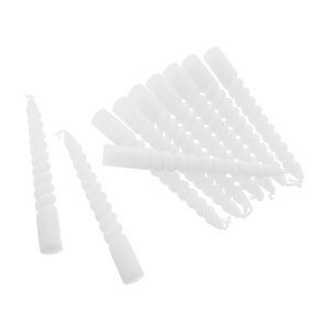 Dekoratívne sviečky 10 cm 10 ks