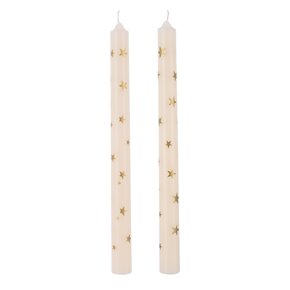 Dekoratívna sviečka 2 ks