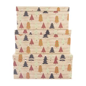 Darčeková krabica STROMČEK 3 ks