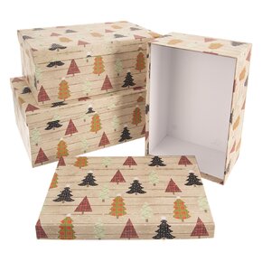 Darčeková krabica STROMČEK 3 ks