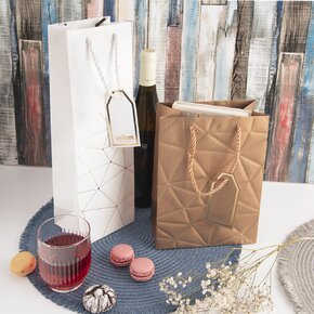 Darčeková taška mriežka 12x9x36 cm