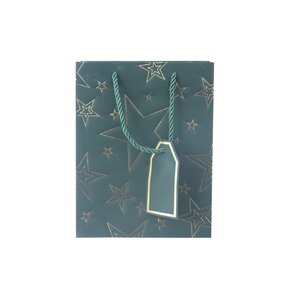 Darčeková taška hviezda 18x10x23 cm