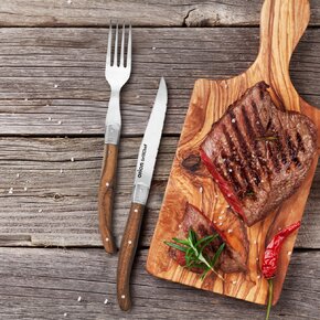Steak set nôž s vidličkou