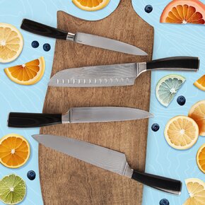 Kuchynský nôž santoku 18,5 cm