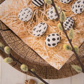 Servírovací obrúsky malé vajíčka