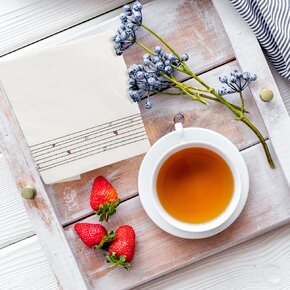 Servírovací obrúsky SRDIEČKA