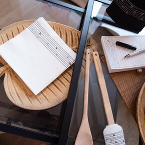 Servírovací obrúsky SRDIEČKA