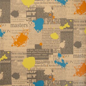 Baliaci papier dekor 200x70 cm