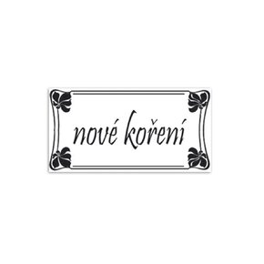 Samolepky na koreničky