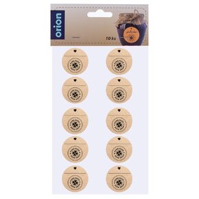 Samolepky HOME MADE prázdne 10 ks