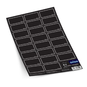 Samolepky na koreničky BLACK