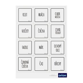 Samolepky na dózy WHITELINE