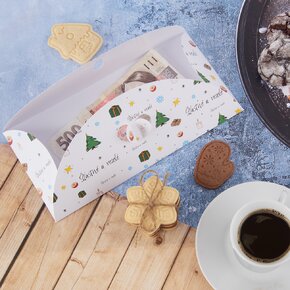 Papierová obálka Šťastné a veselé