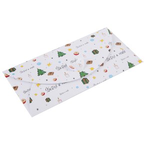 Papierová obálka Šťastné a veselé