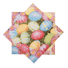 Servírovacie obrúsky veľkonočné vajíčka